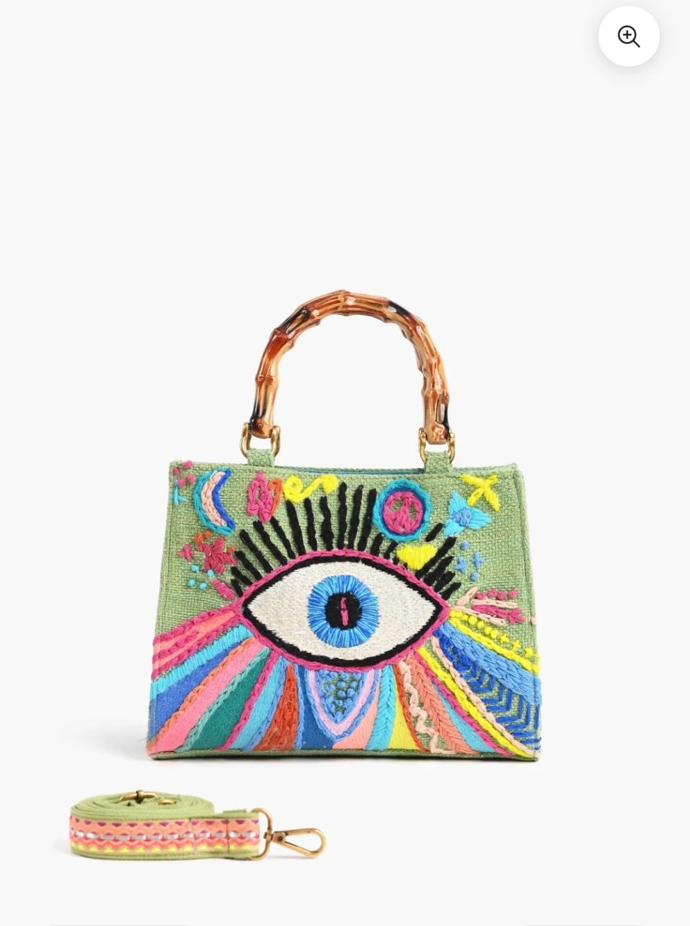 RESERVED – NOT FOR SALE – @mrs_okay_plus - Boho Evil Eye Bag